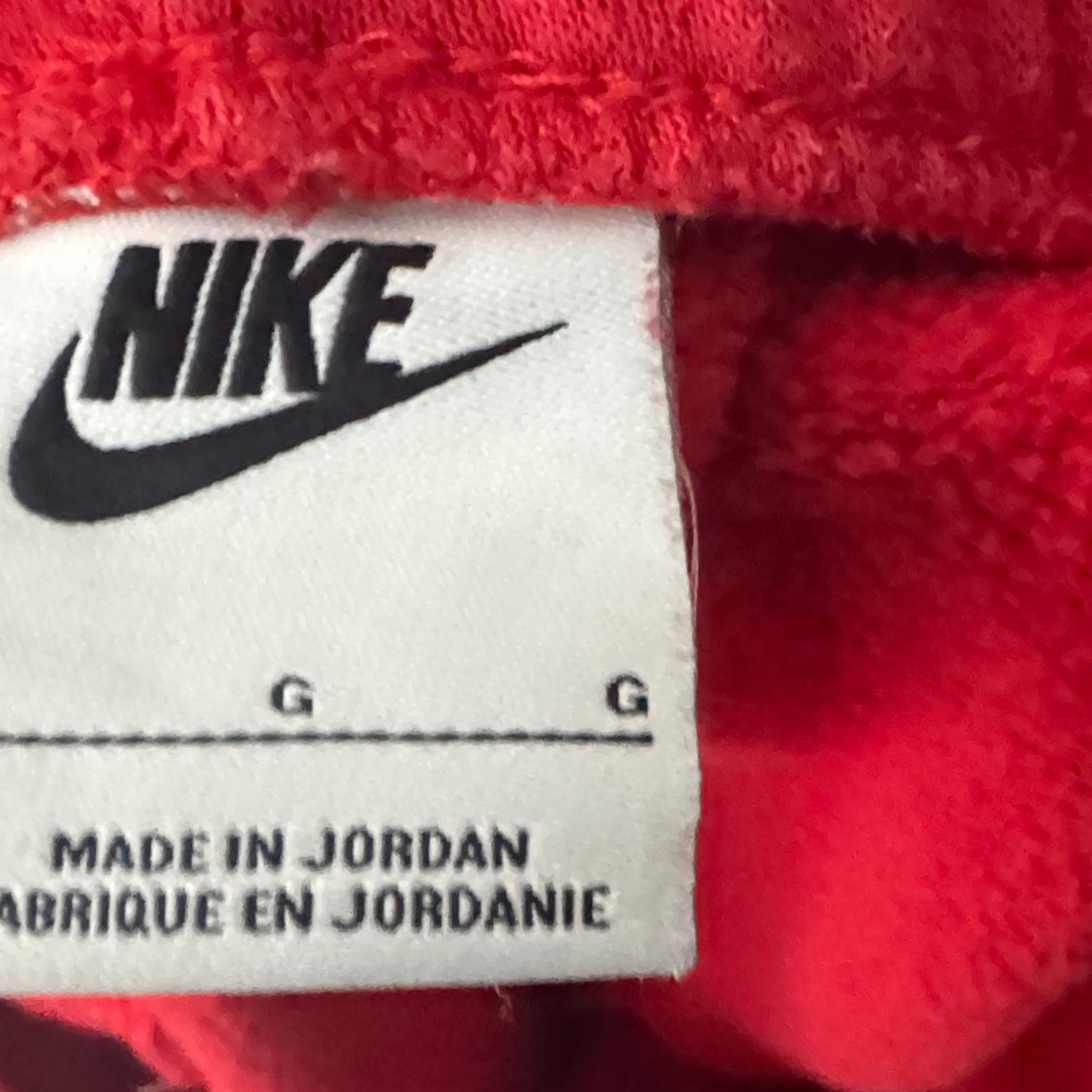 Nike Red Fleece Joggers - Men's Sweatpants - Picture 2 of 3